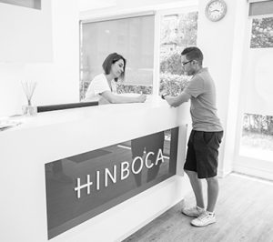 hinboca clínica dental, situada en Aluche, Las Águilas, Madrid