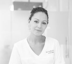 hinboca clínica dental, Equipo de la clínica, Olga Carreira